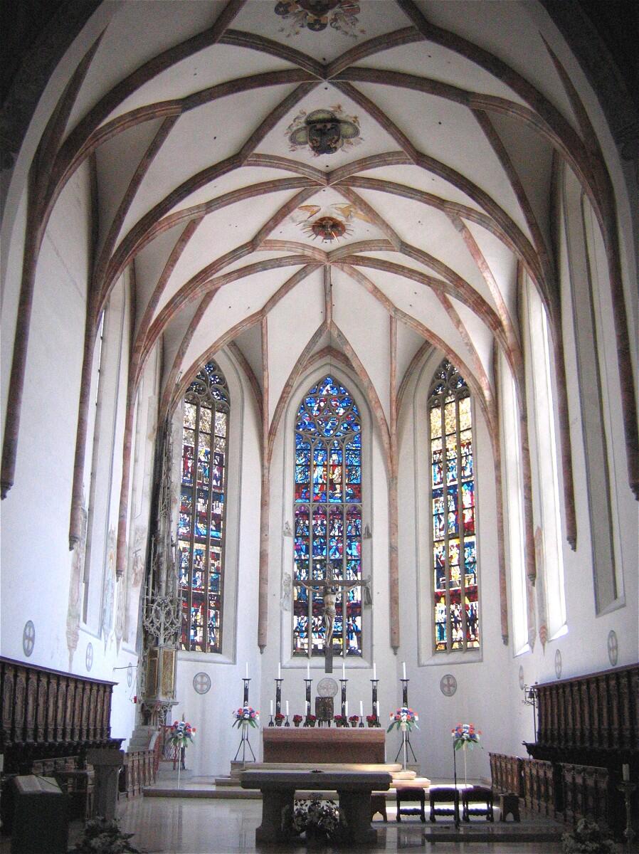 Donauwoerth, Liebfrauenmünster, Chorraum