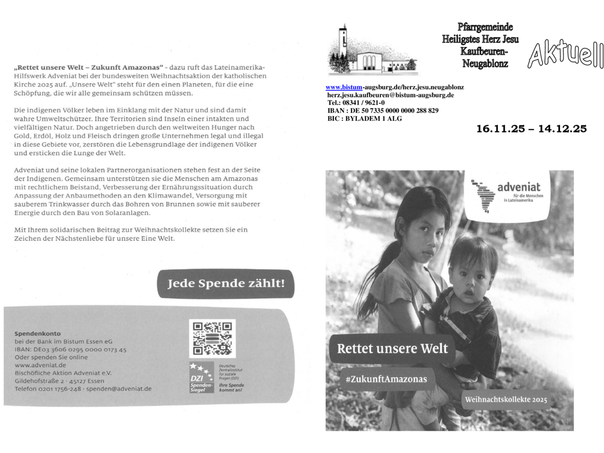 Gemeindebrief vom 16.11 - 14.12.2025 M