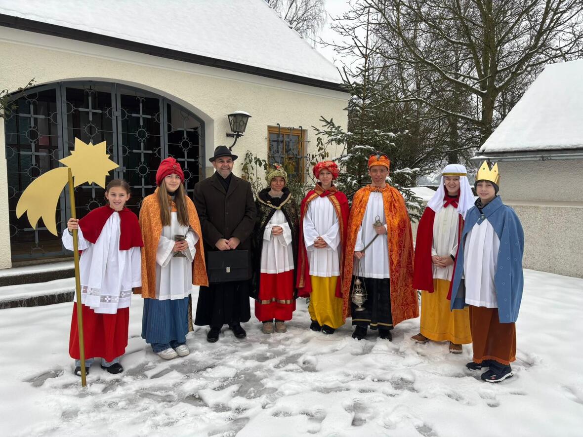 Sternsinger in Frauenriedhausen