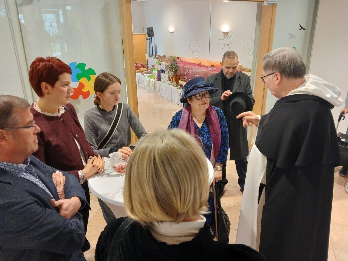 Begegnug mit Prior P. Johannes Zabel OP