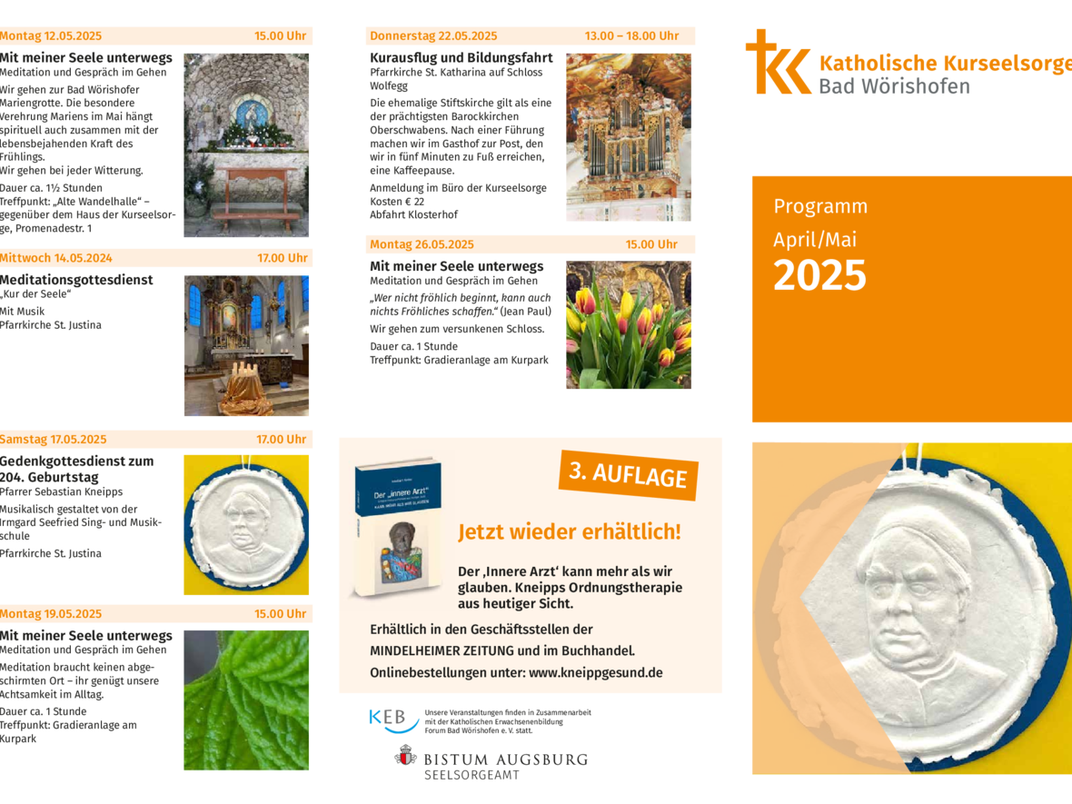 Programm April - Mai 2025