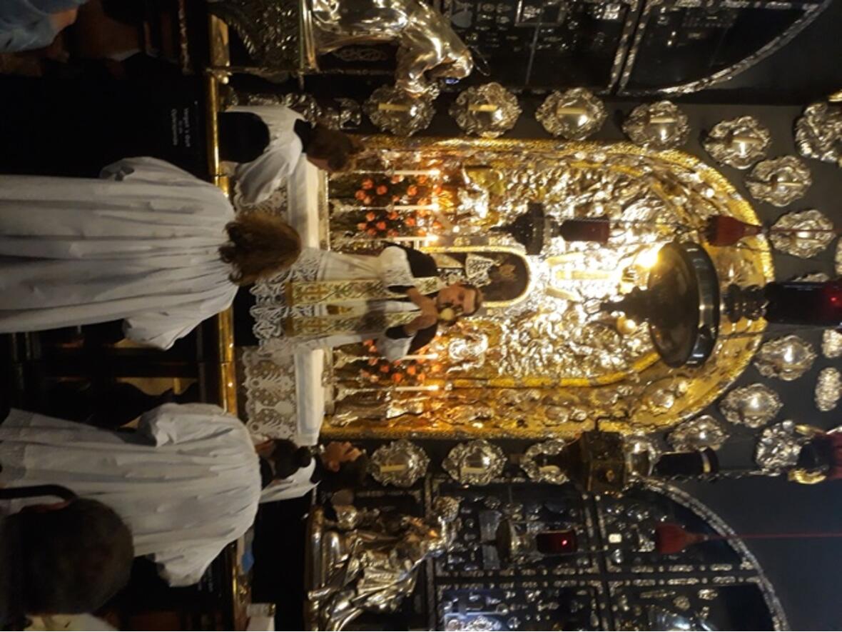 Dankandacht in der Gnadenkapelle