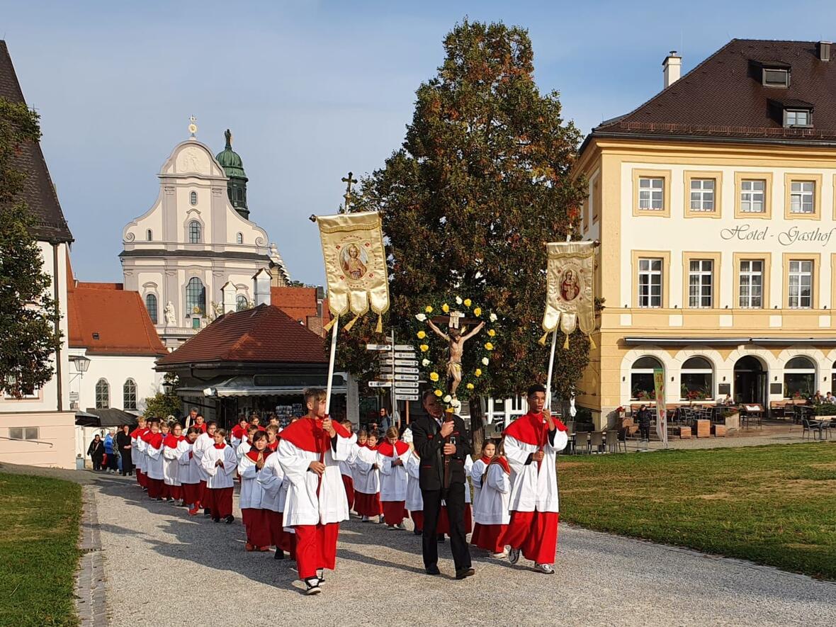 Ankunft auf dem Kapellplatz