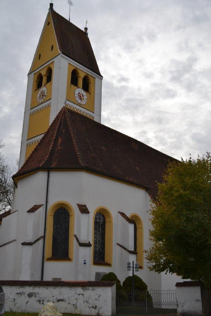 Die Pfarrkirche St. Martin in Scheuring