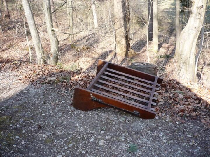 Bilder der Zerstörung Kalvarienberg 2022 8