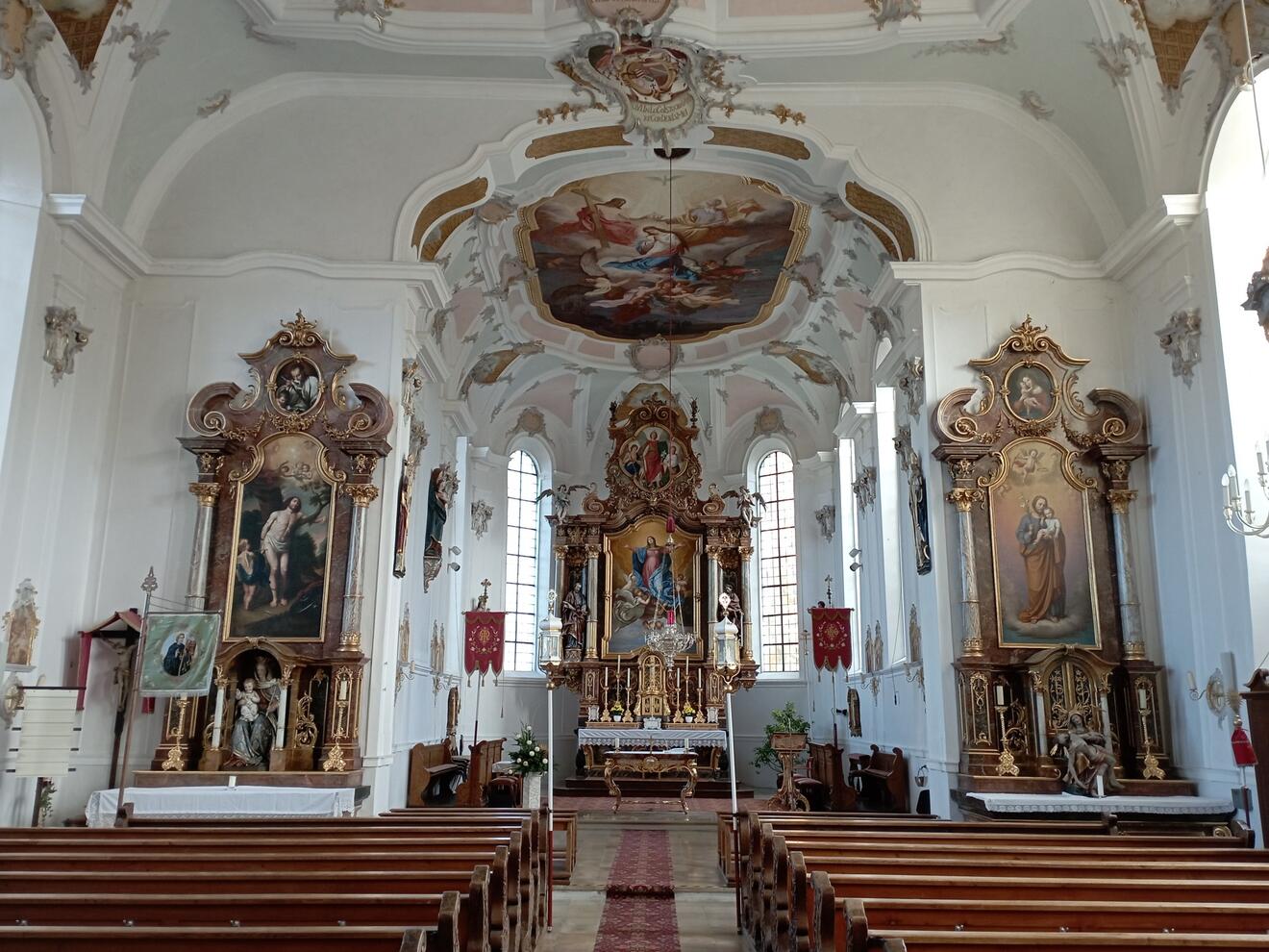 Pfarrkirche Maria Himmelfahrt Ettenbeuren - Johannes Reiber