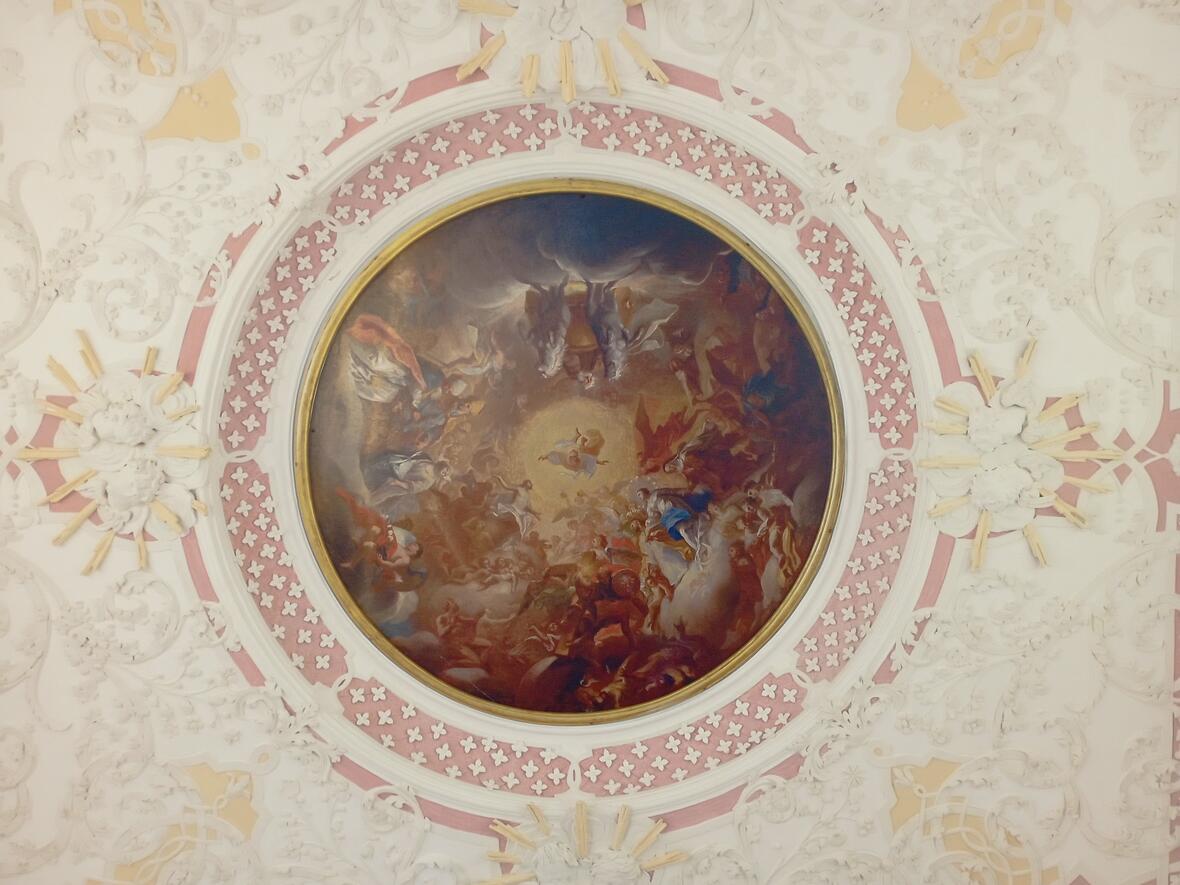 Asamrundgemälde in der Patriziuskapelle - Johannes Reiber